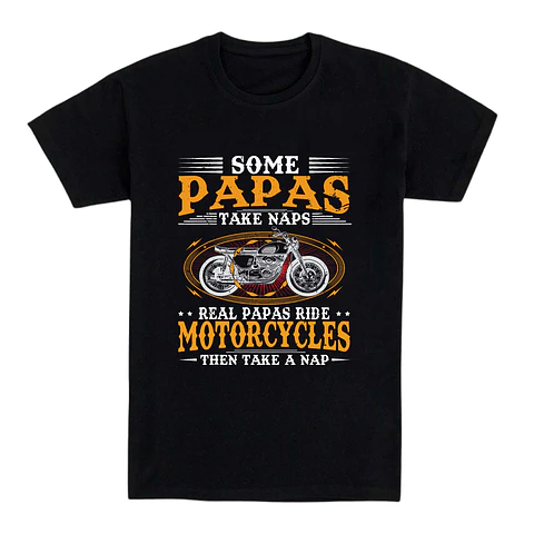 Camiseta motero – Papás moteros