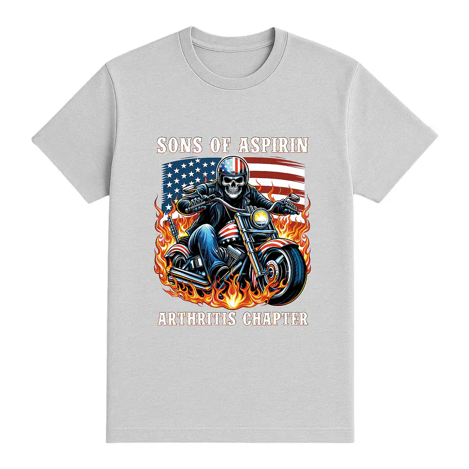 Camiseta motero – Sons of Aspirin 1
