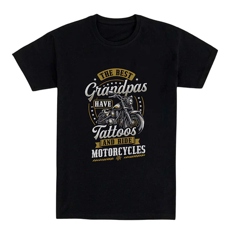 Camiseta motero – Grandpas with Tattoos