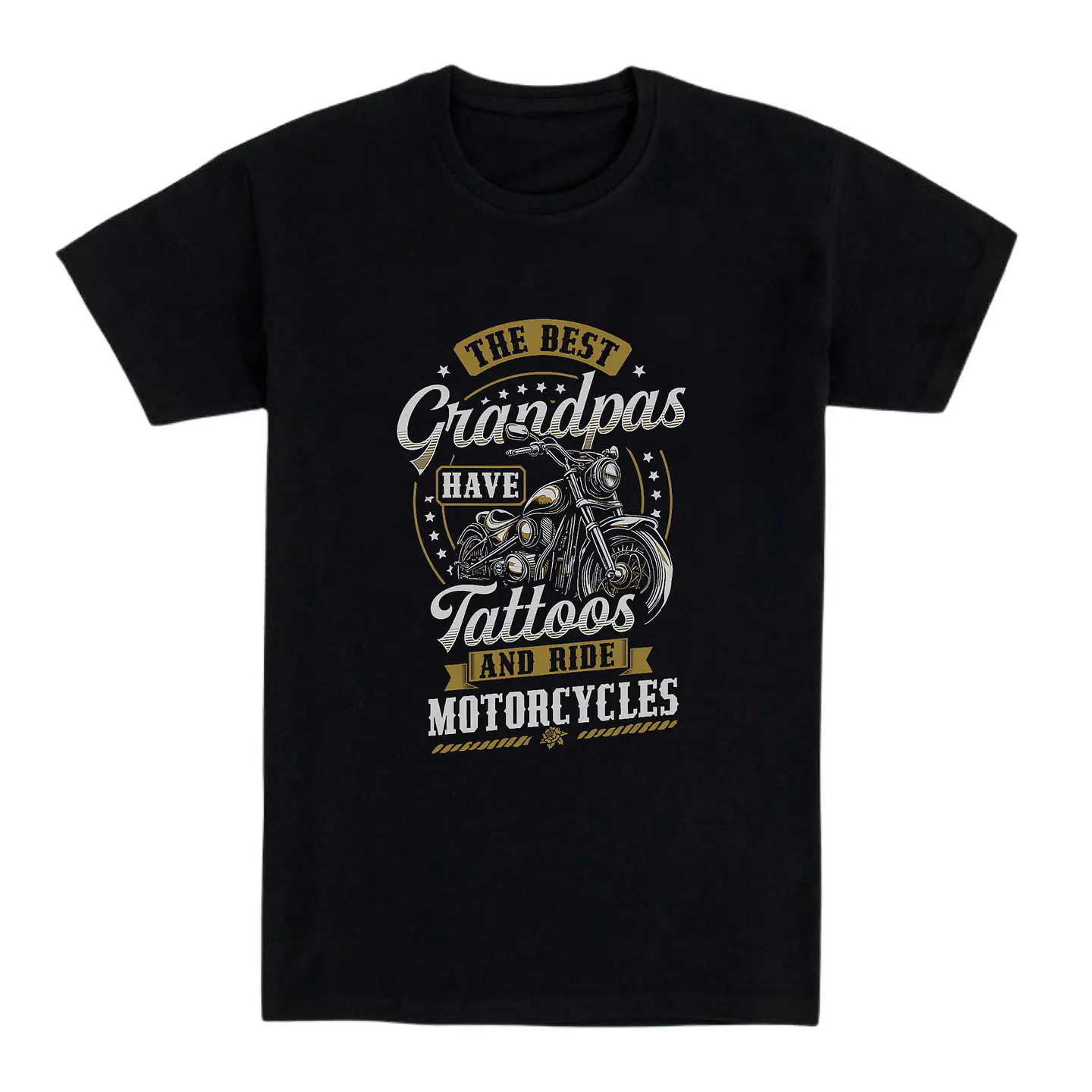 Camiseta motero – Grandpas with Tattoos 1