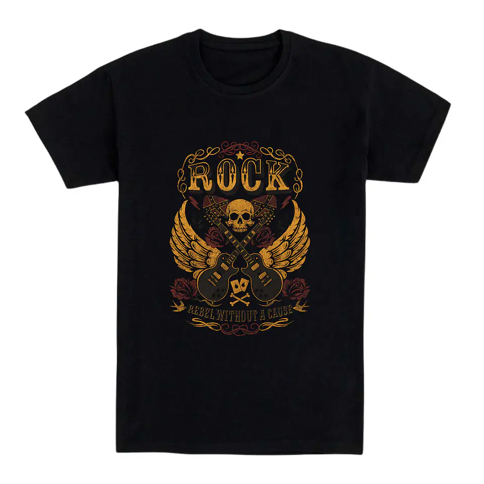 Camiseta rockera – Rebel Without a Cause 1