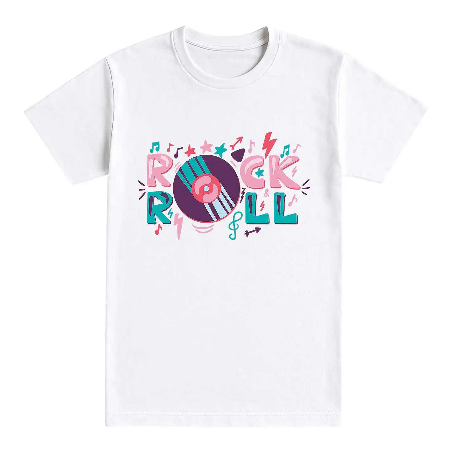 Camiseta rockera – Rock & Roll Vintage Vibes 1