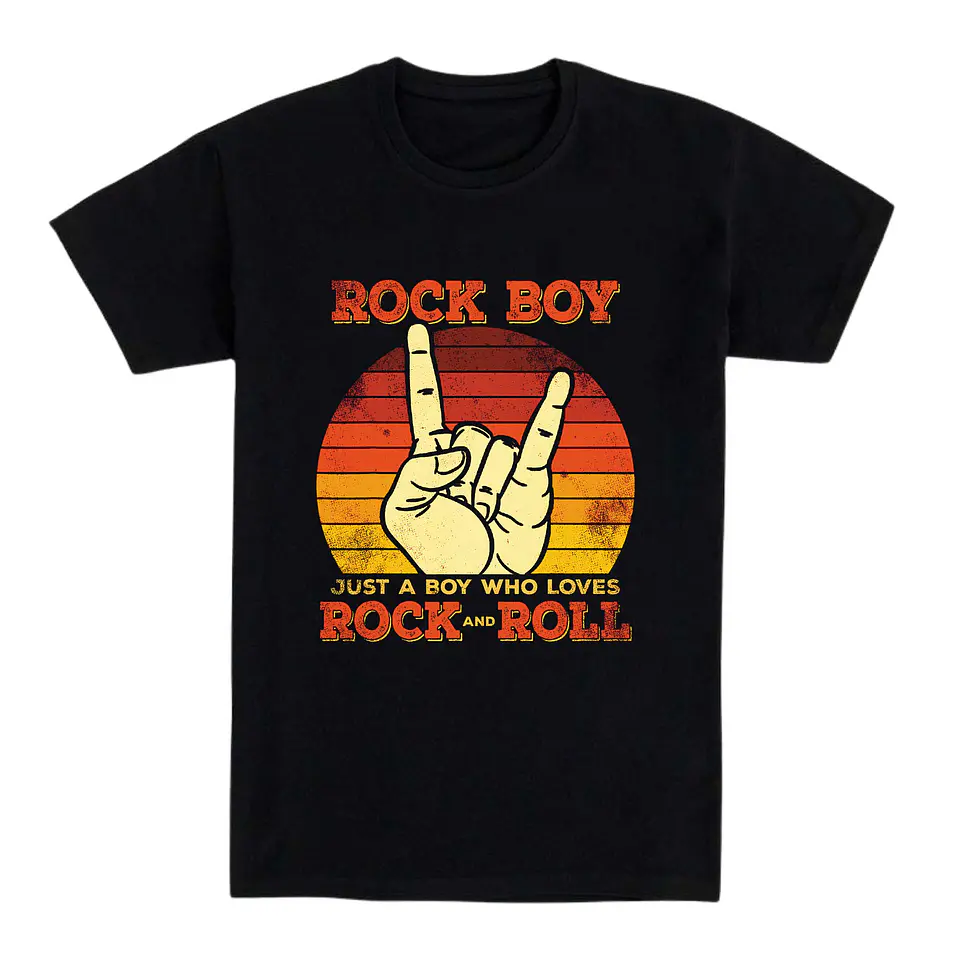 Camiseta rockera – Rock Boy 1