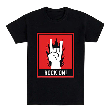 Camiseta rockera – Rock On! (Power Edition)
