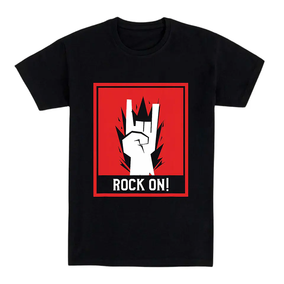 Camiseta rockera – Rock On! (Power Edition) 1