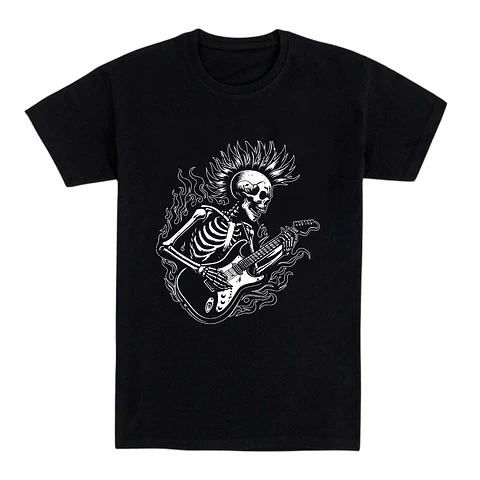 Camiseta punk – Solo, sucio y a todo volumen