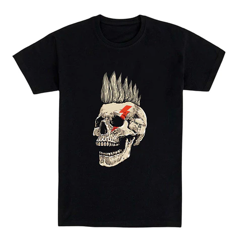 Camiseta punk – Hasta el cráneo grita