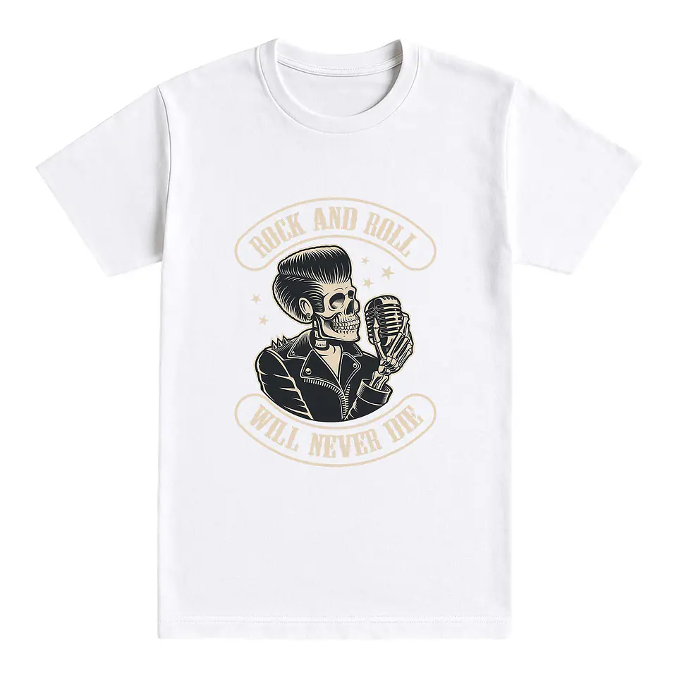 Camiseta rockera – Elvis eterno 1
