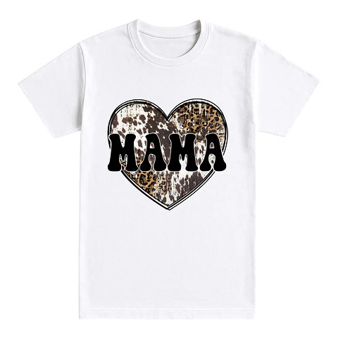 Camiseta mamá – Corazón salvaje