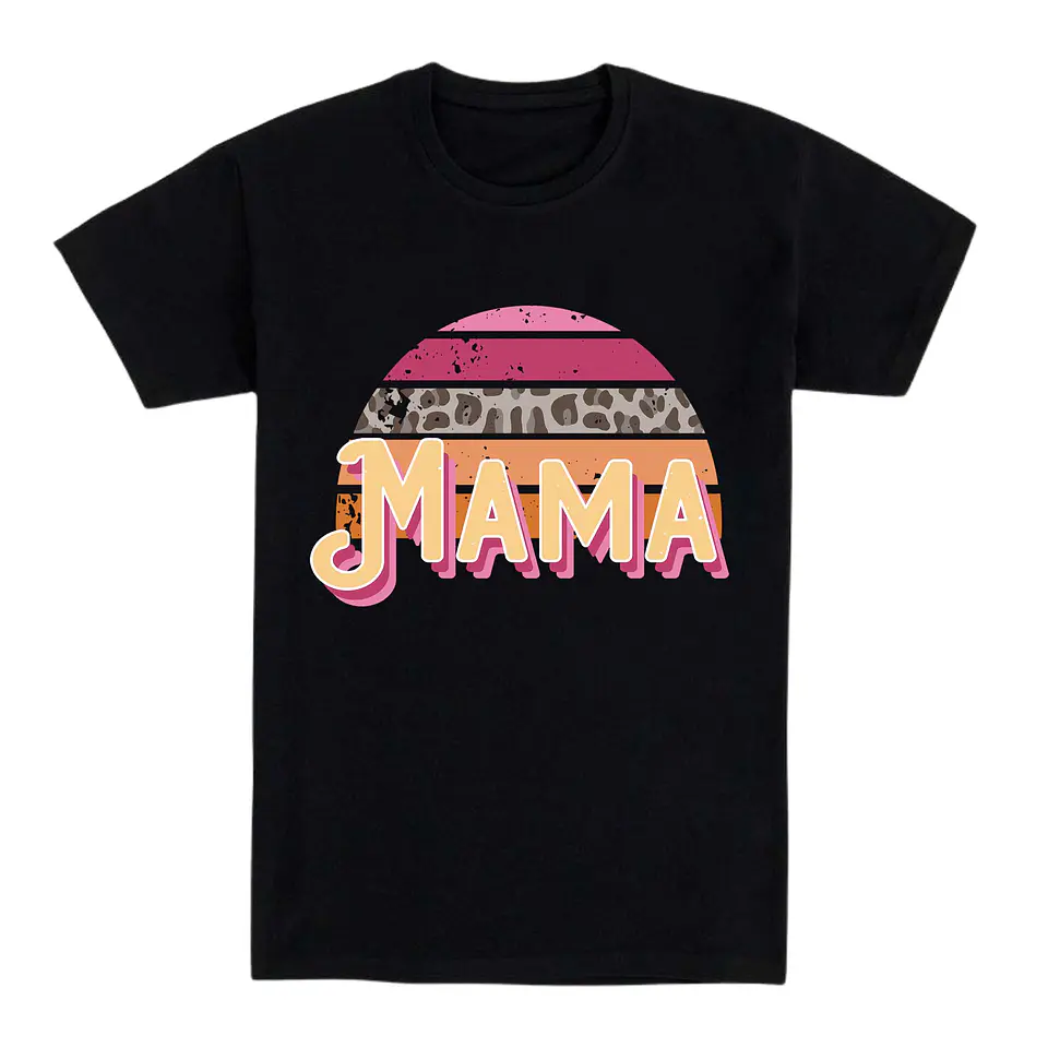 Camiseta mamá – Retro salvaje 1