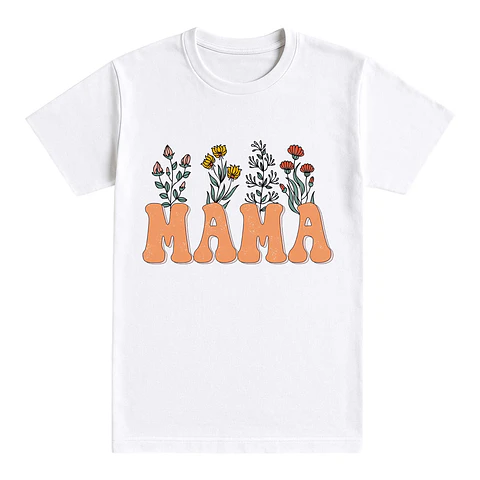 Camiseta mamá – Amor que florece