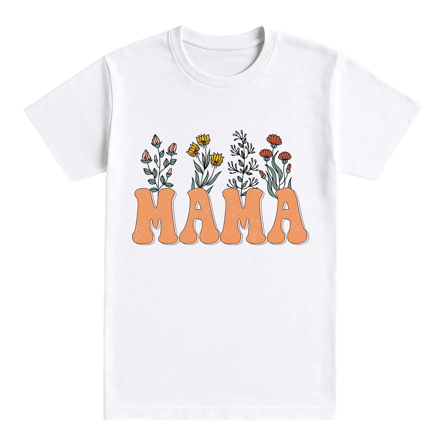 Camiseta mamá – Amor que florece 1