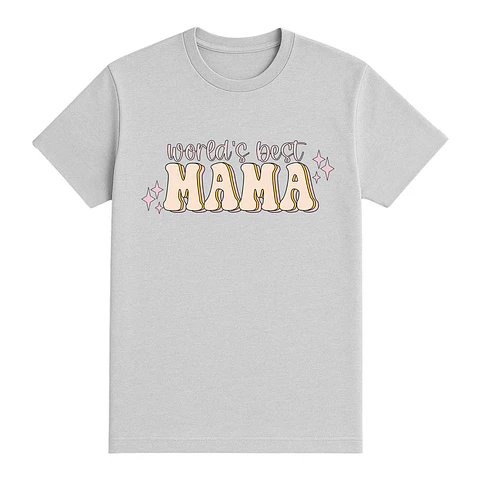 Camiseta mamá – World's best MAMA