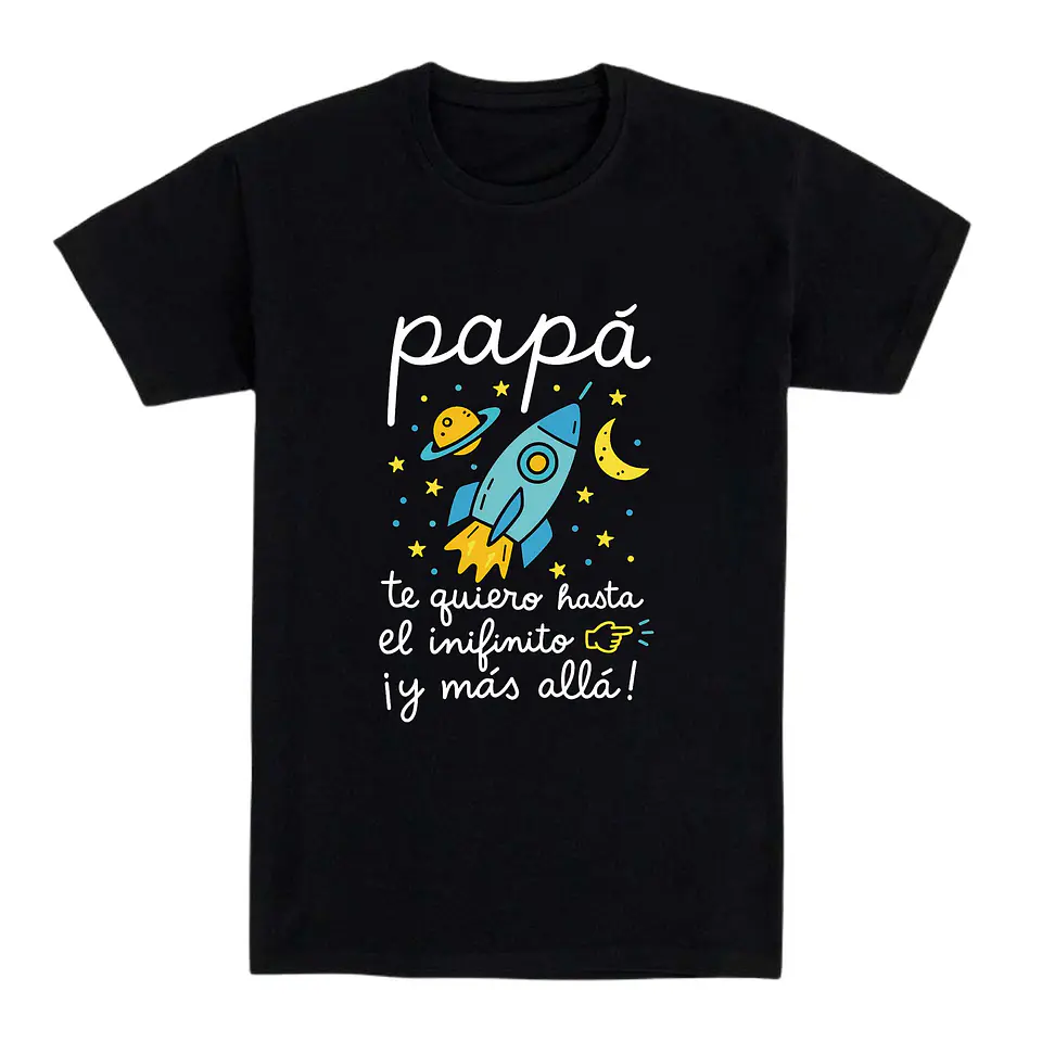 Camiseta papá – Hasta el infinito 1