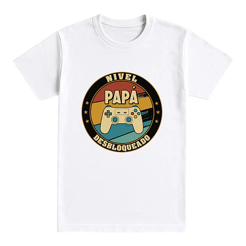 Camiseta papá – Nivel desbloqueado