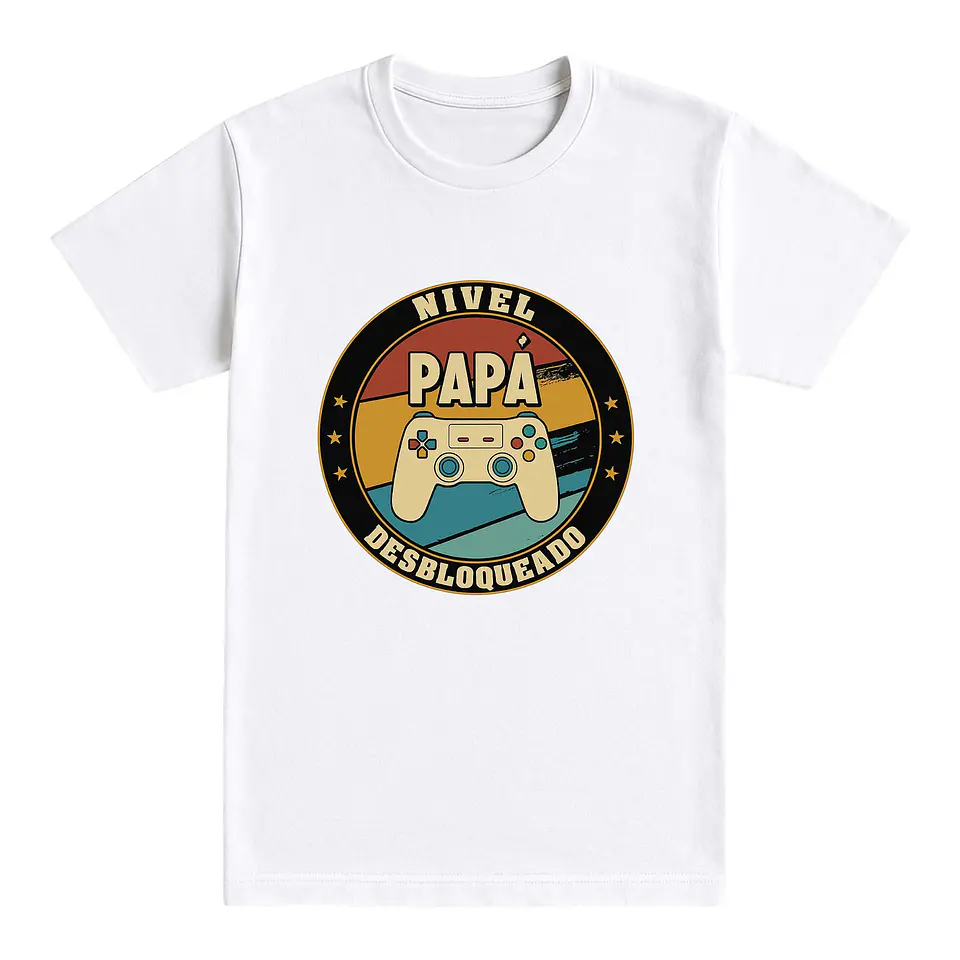 Camiseta papá – Nivel desbloqueado 1