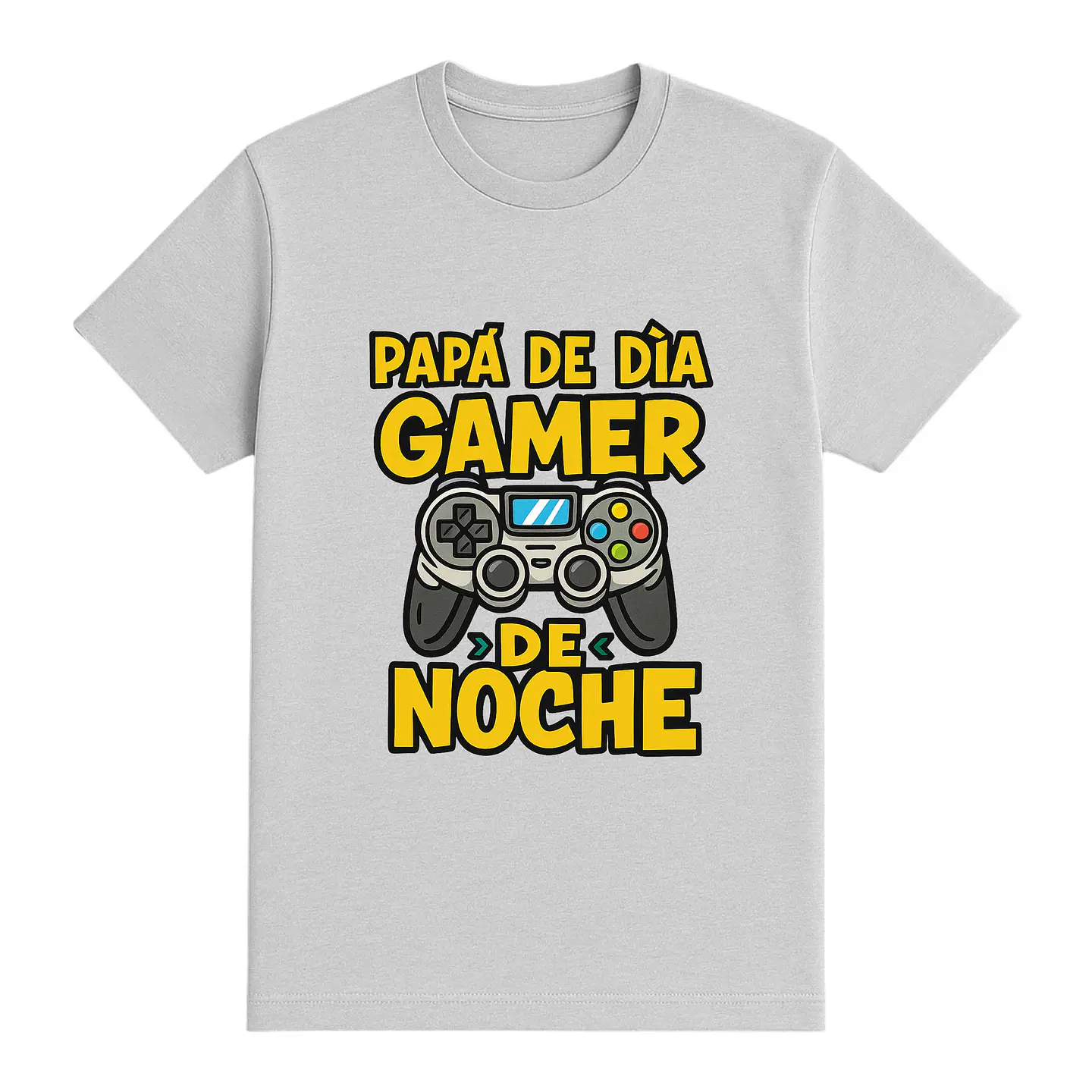Camiseta papá – Gamer de noche 1