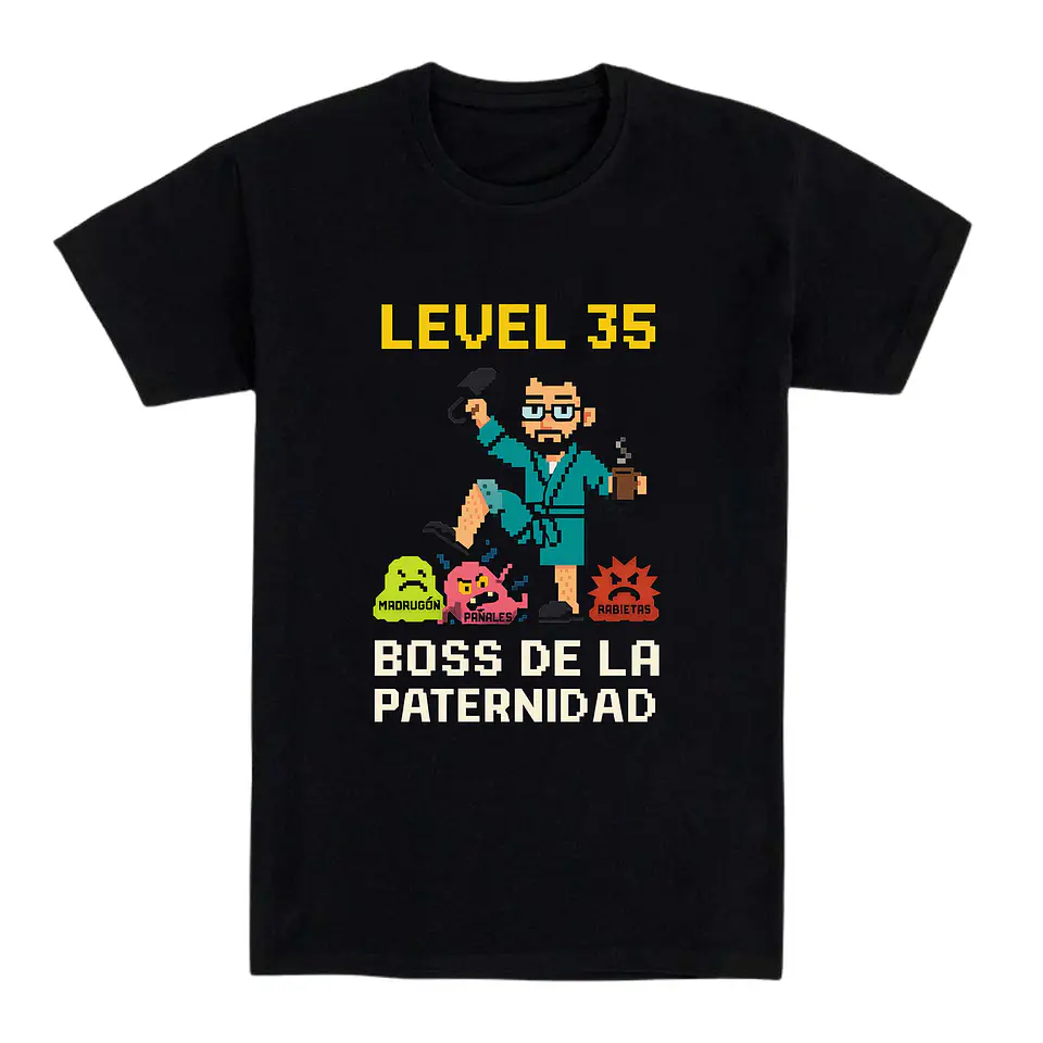 Camiseta papá – Boss de la paternidad 1