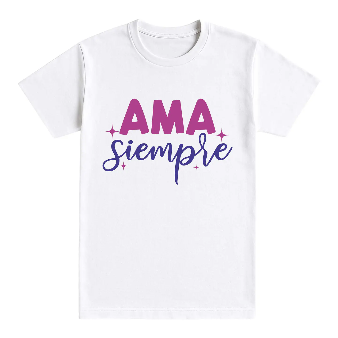 Camiseta con frase – Ama siempre 1