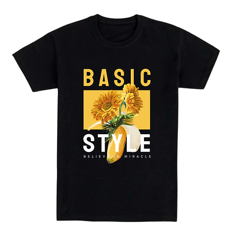 Camiseta flores – Milagros básicos