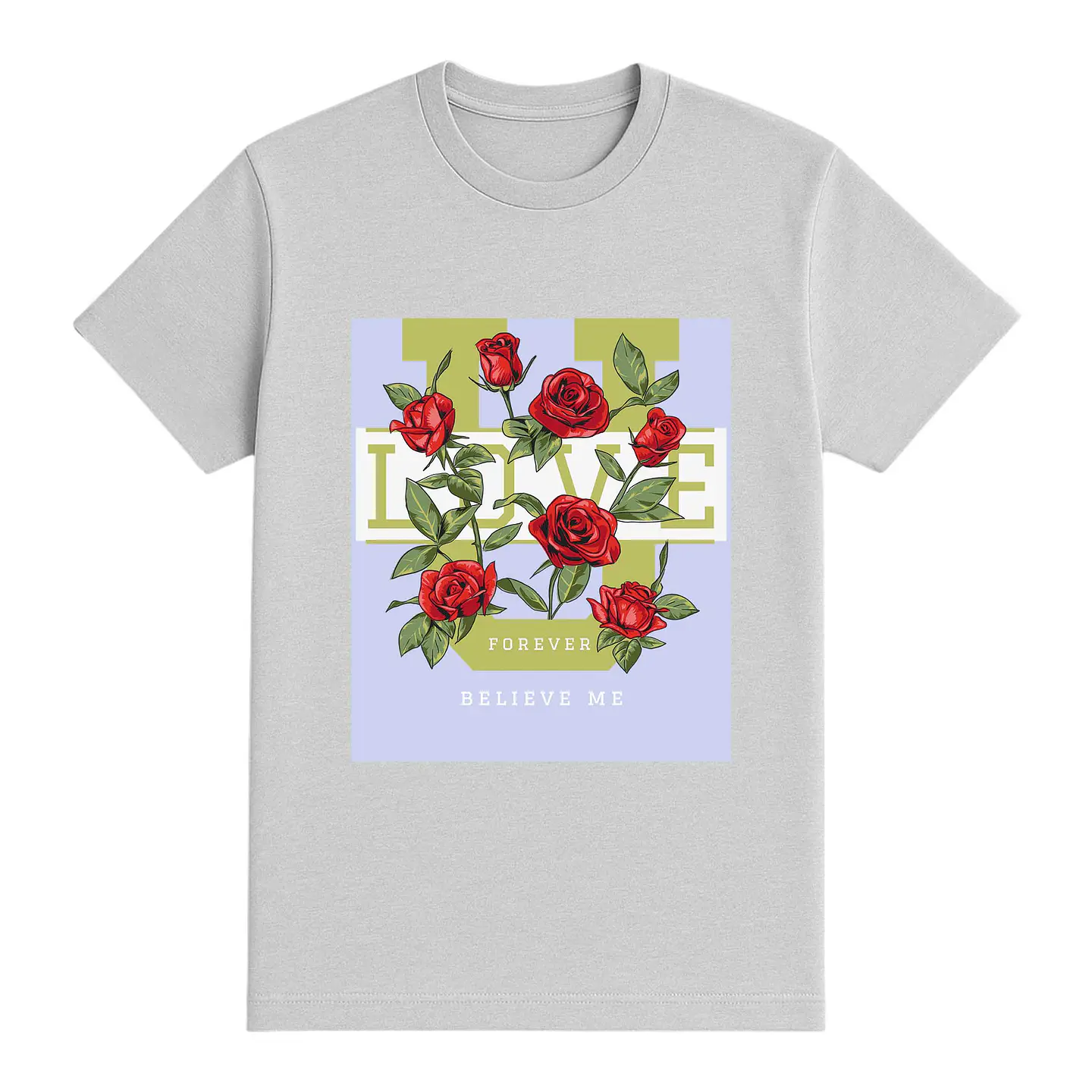 Camiseta flores – Amor eterno 1