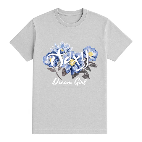 Camiseta flores – Sexy Dream Girl
