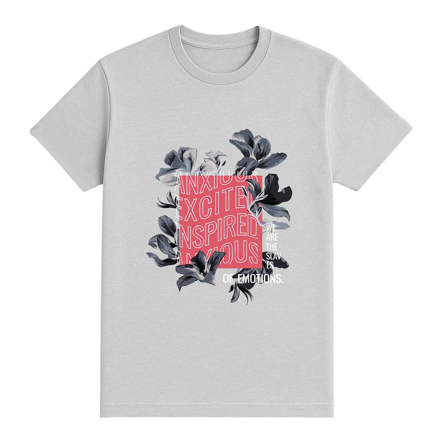 Camiseta flores – Slaves of Emotions 1