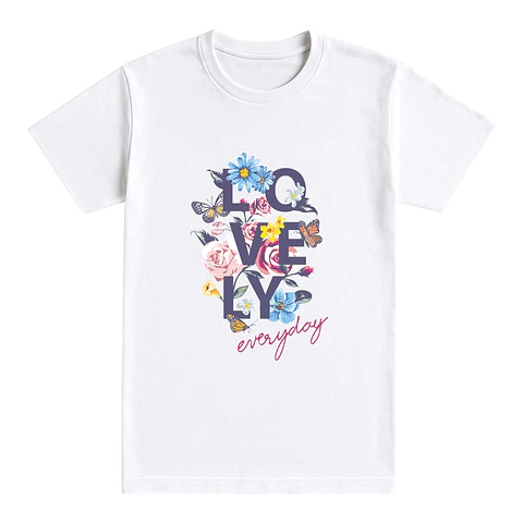 Camiseta flores – Lovely Everyday