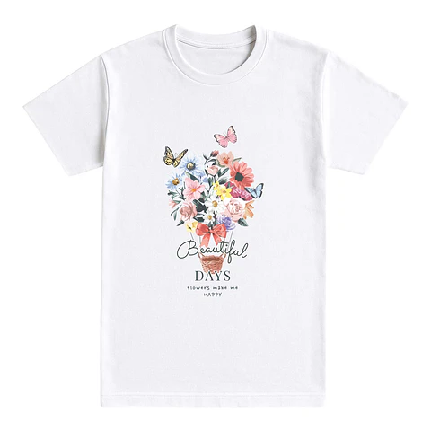 Camiseta flores – Beautiful Days