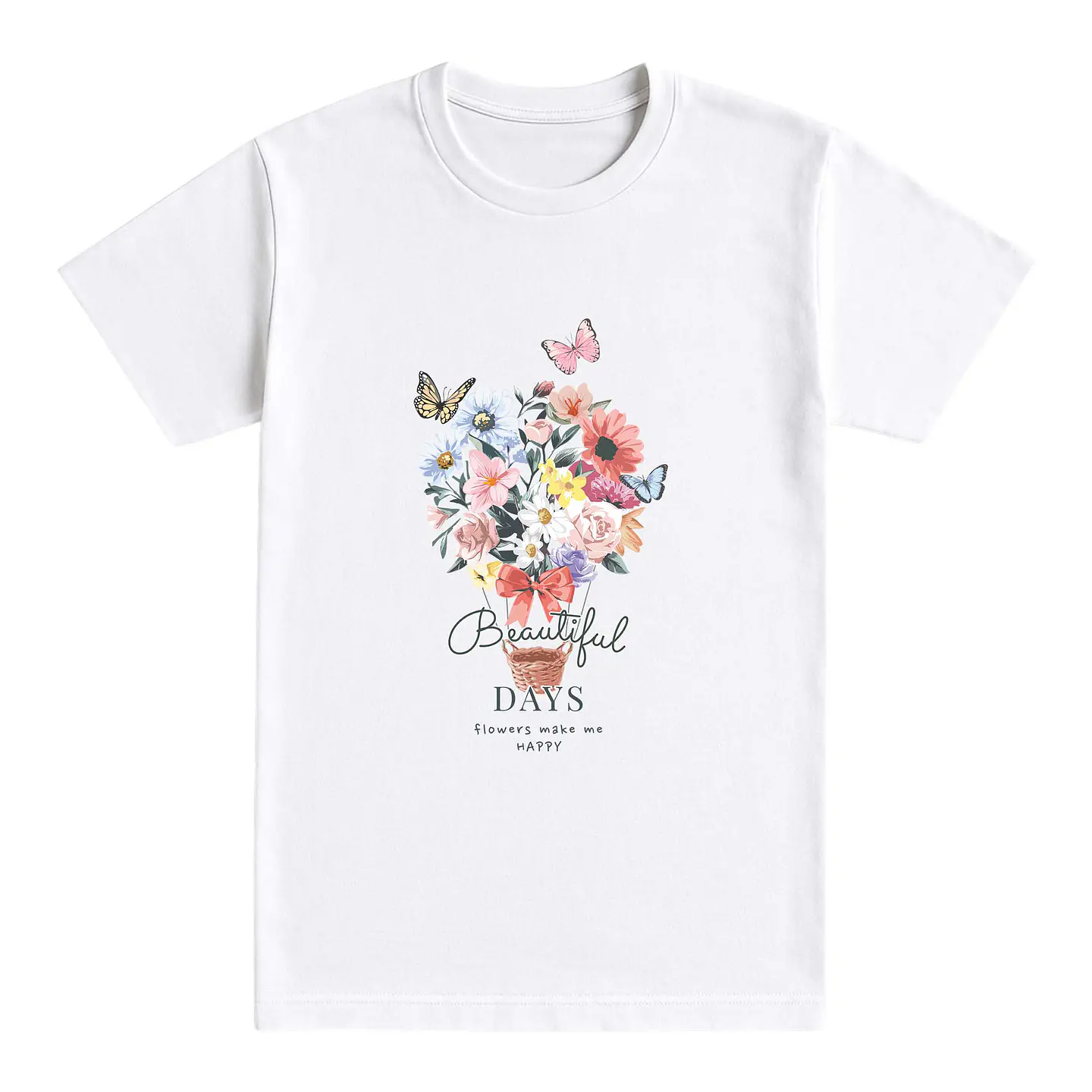 Camiseta flores – Beautiful Days 1