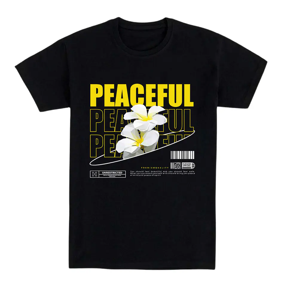 Camiseta bonita – Peaceful 1