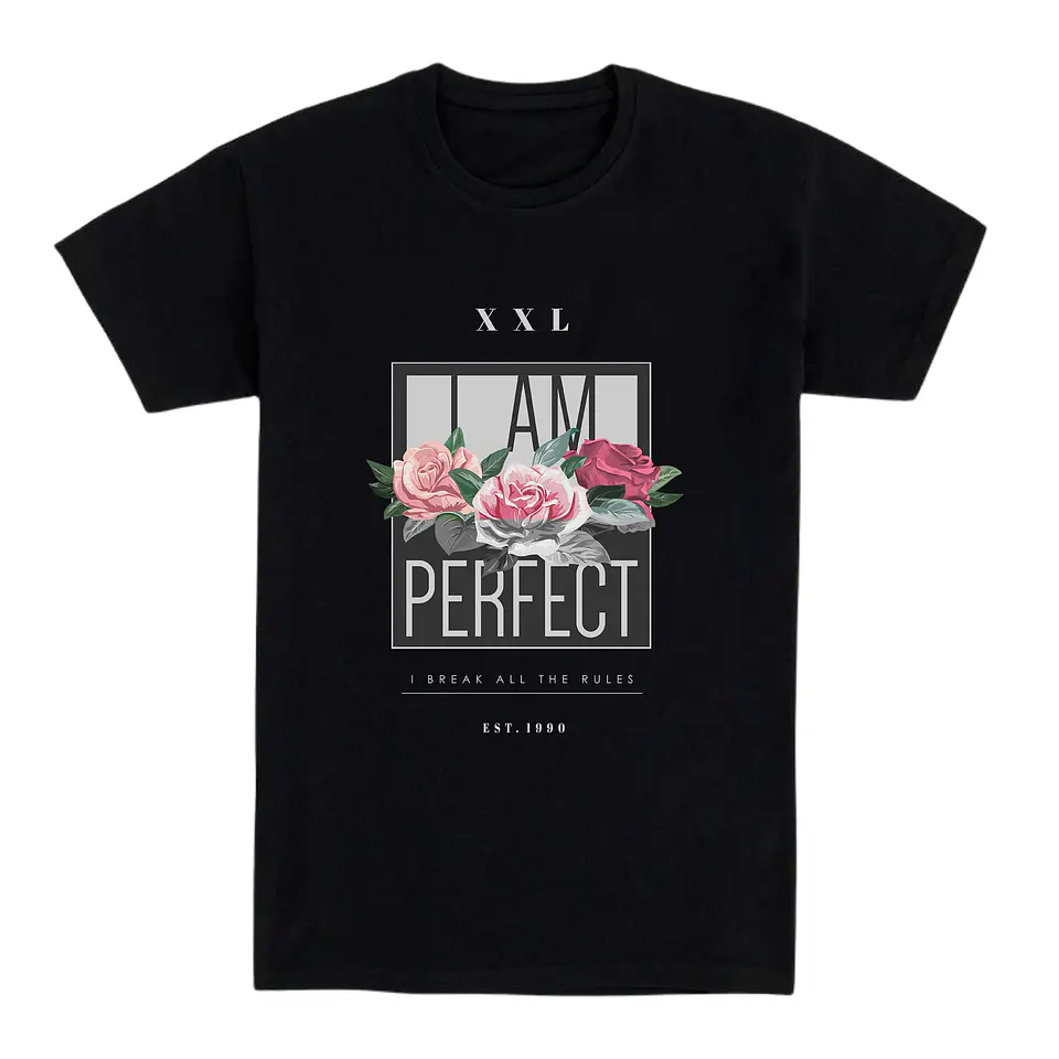 Camiseta bonita – I Am Perfect 1