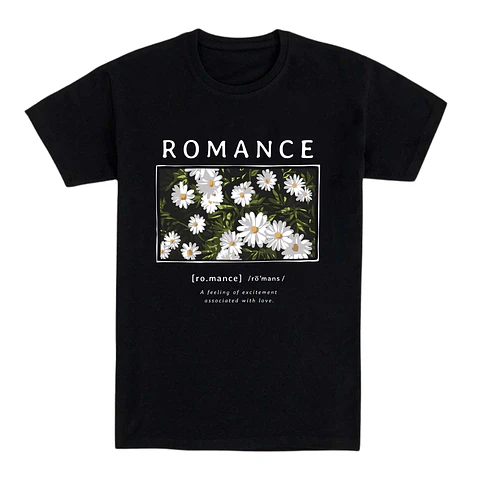 Camiseta bonita – Romance