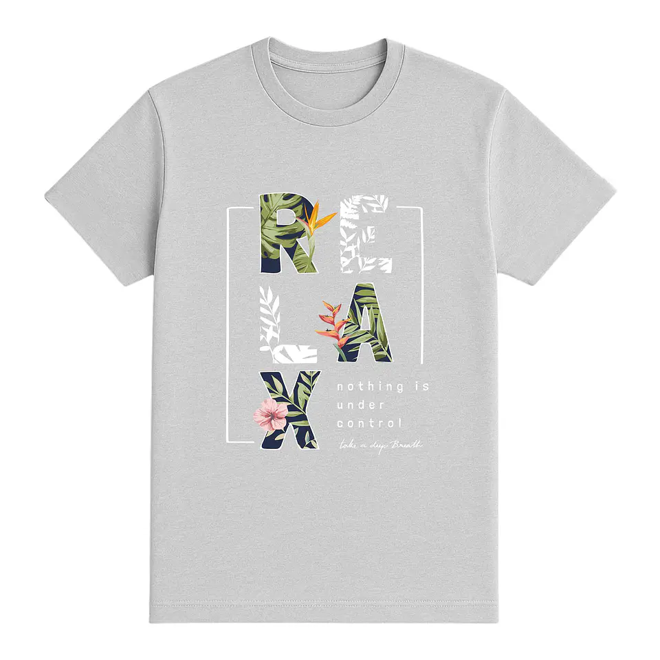 Camiseta bonita – RELAX tropical 1