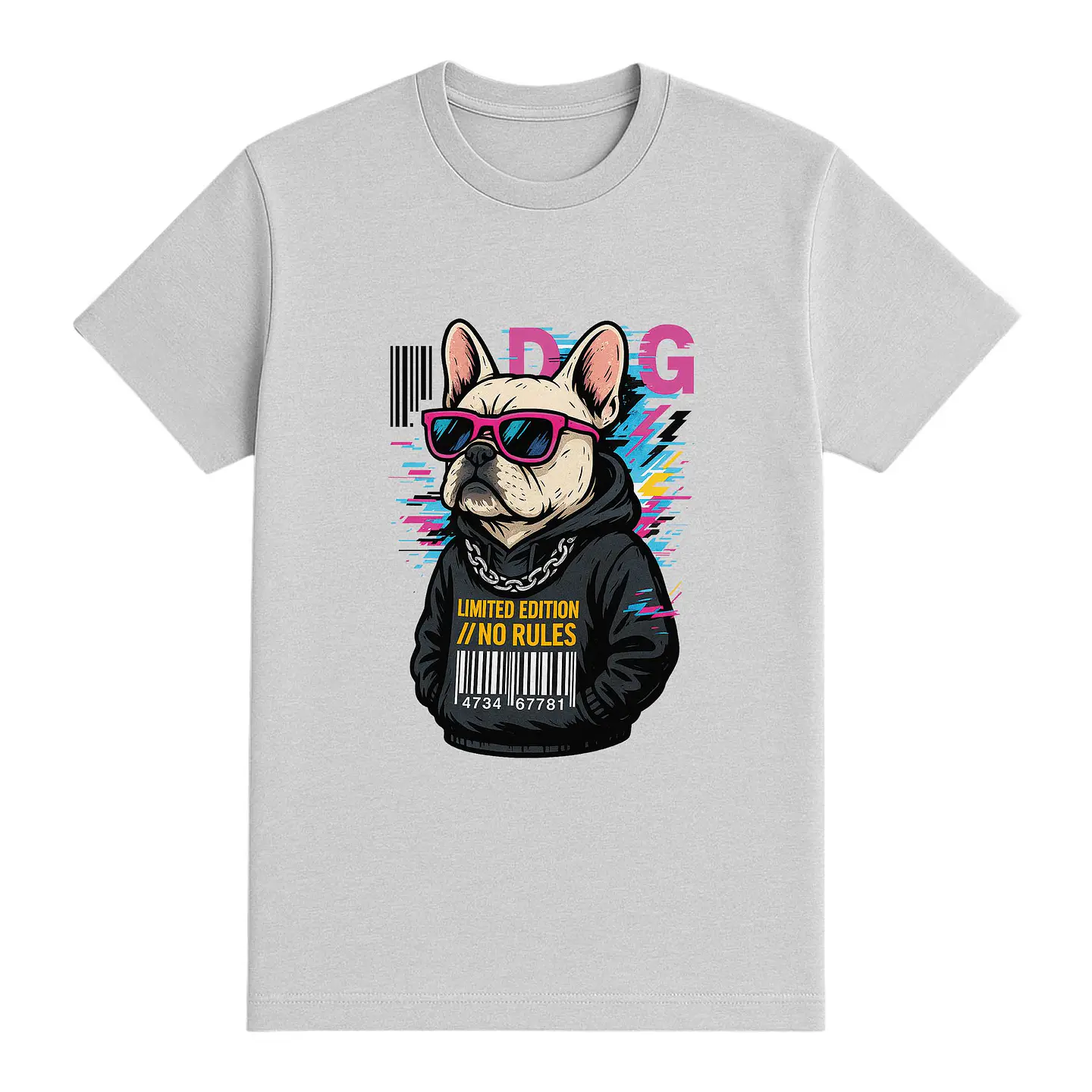 Camiseta Perro - Edición Limitada, Sin Reglas 1