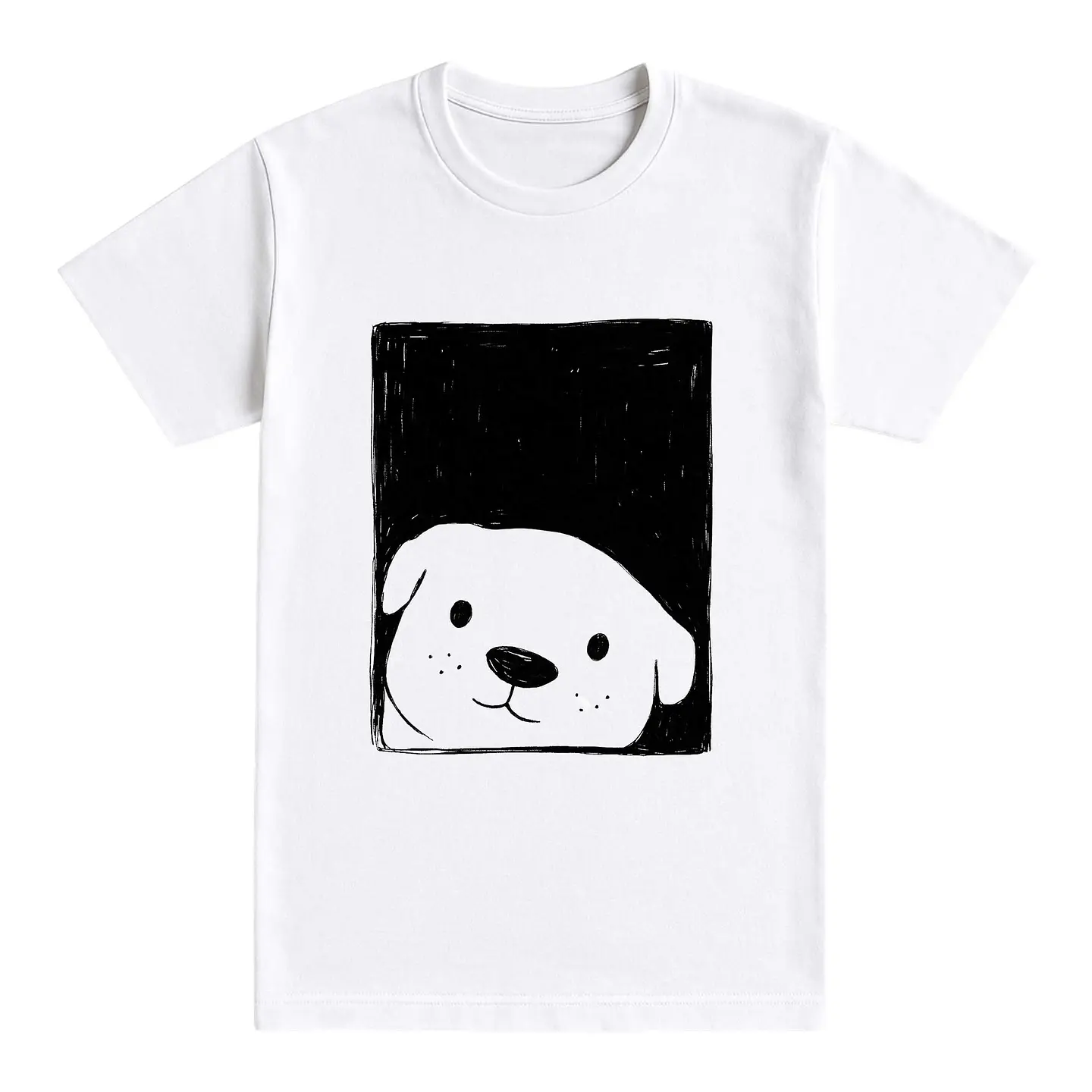 Camiseta Perro - Carita que Ilumina Todo 1