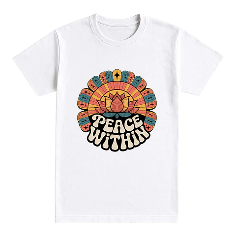Camiseta hippie – Peace Within