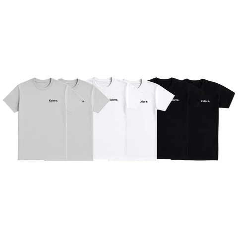 Pack camisetas básicas 6 unidades