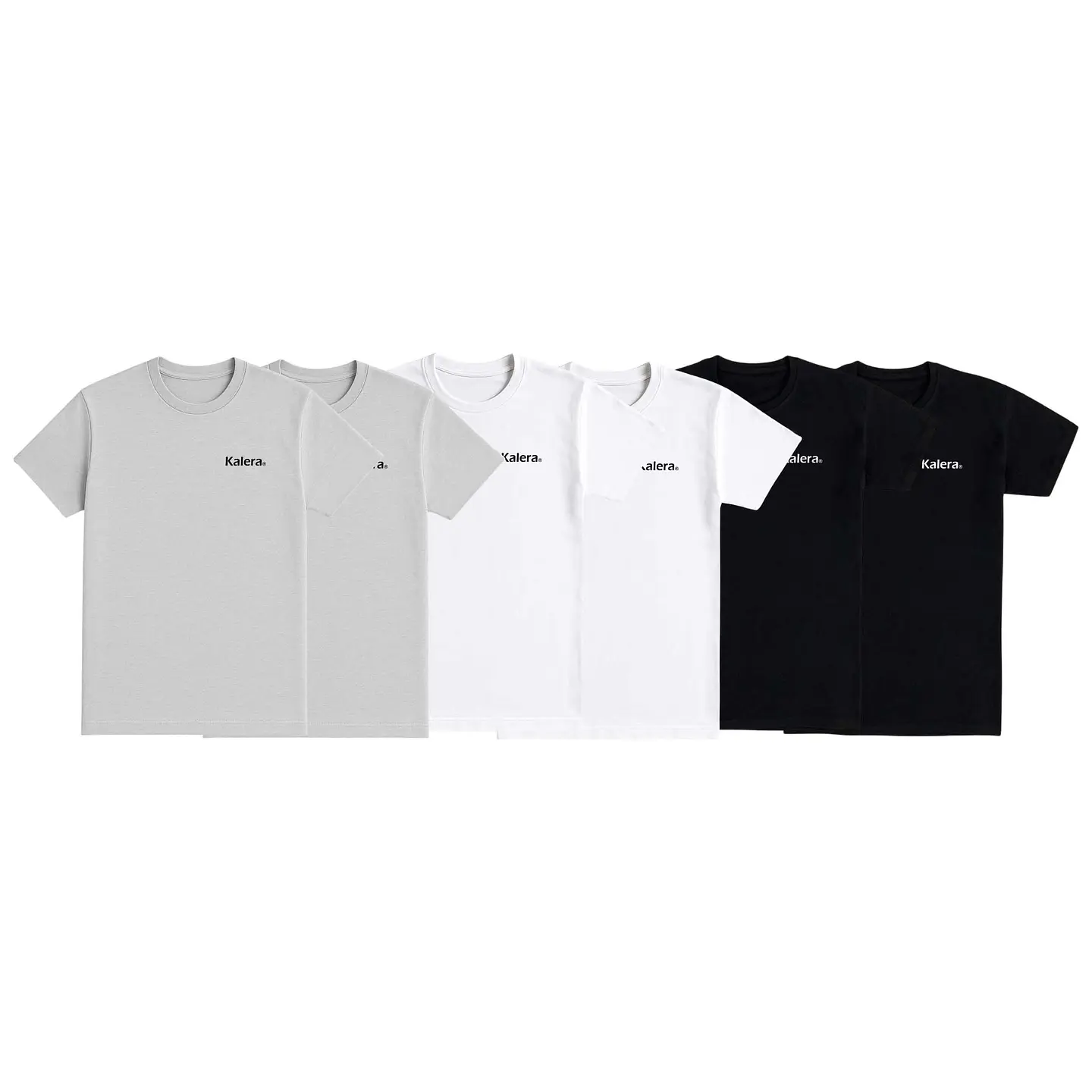 Pack camisetas básicas 6 unidades 1