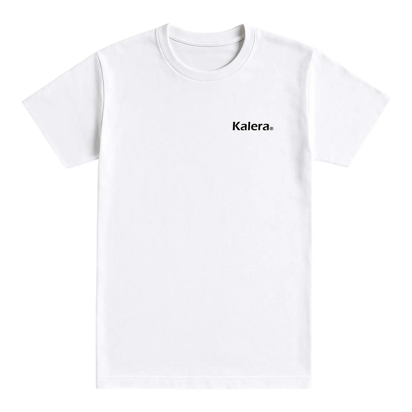 Camiseta básica lisa blanca 1