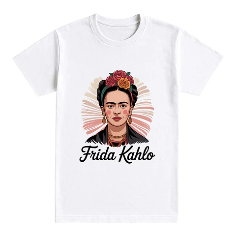 Camiseta Frida Kahlo – Belleza valiente con estilo retro
