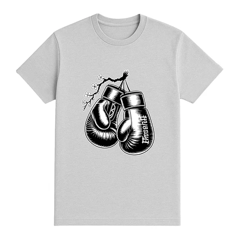 Camiseta boxeo ‒ Puños en flor