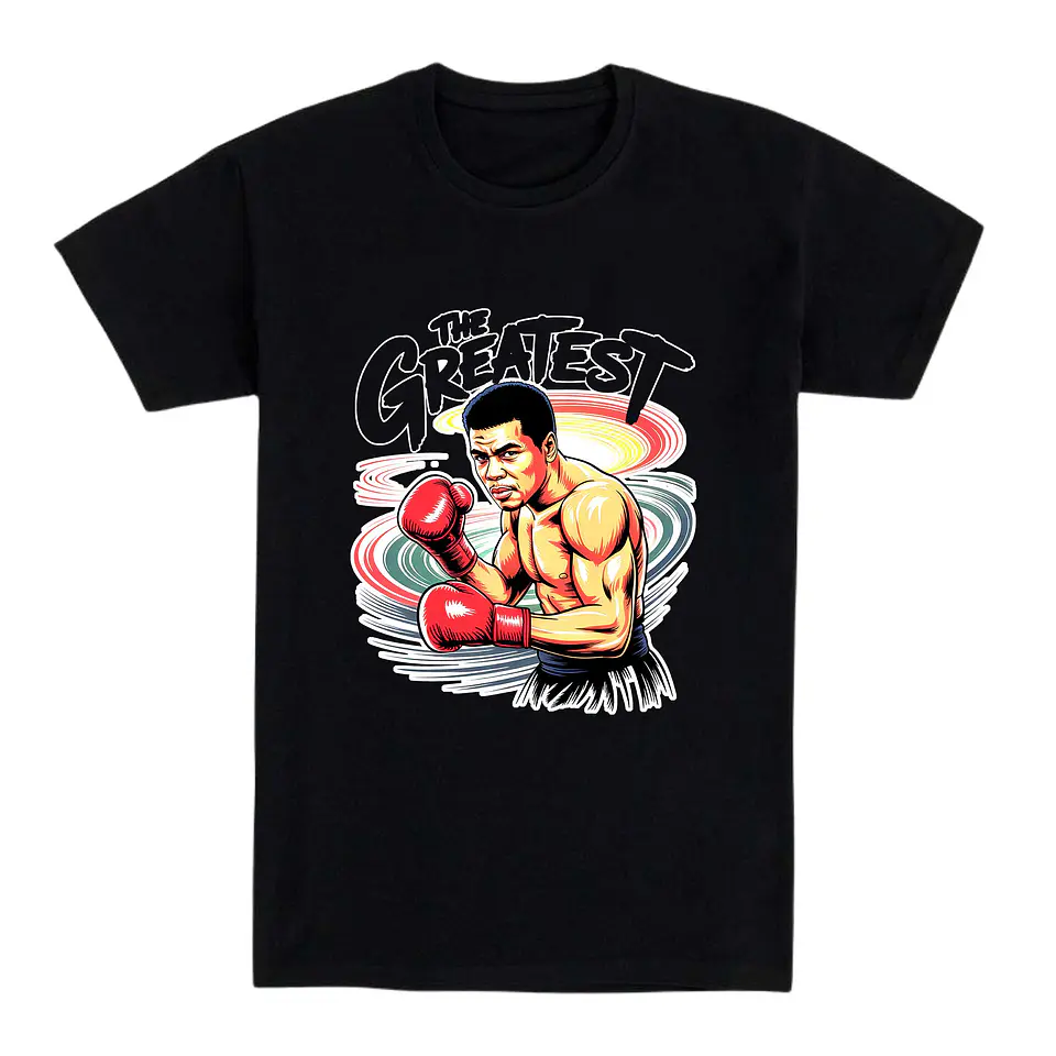 Camiseta boxeo – The Greatest (Black Edition) 1
