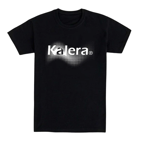 Camiseta básica Esencia Kalera Logo blanco sobre negro