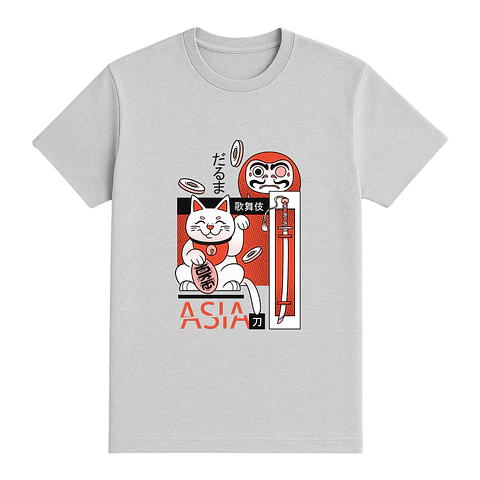 Camiseta anime – Espíritu Asiático