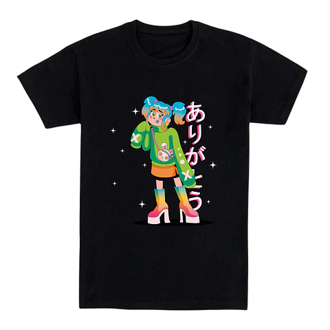 Camiseta anime – Estilo Harajuku