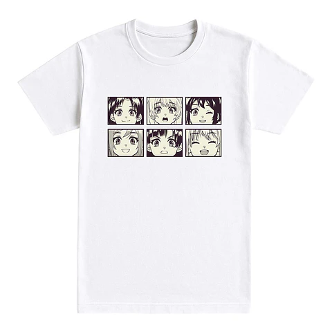 Camiseta anime – Caras Kawaii