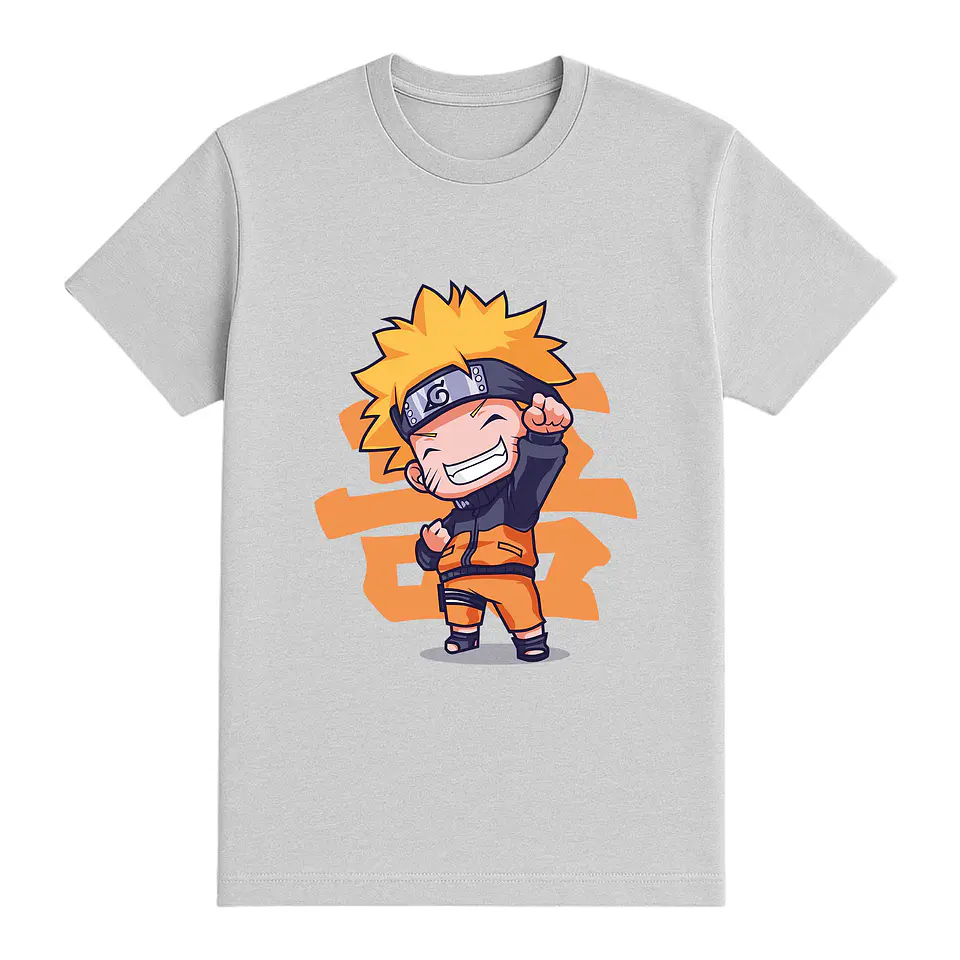 Camiseta anime – Ninja Sonriente 2