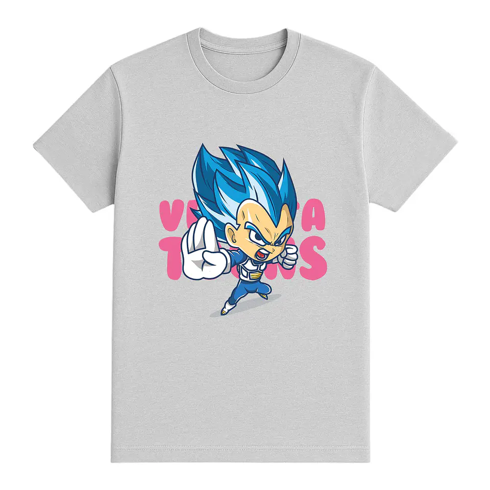 Camiseta anime – Guerrero Azul 2