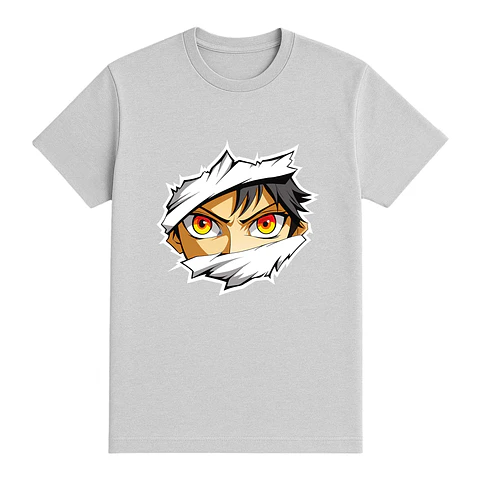 Camiseta anime – Mirada de Fuego